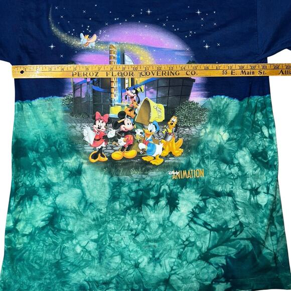 Vintage Disneyland resorts Animation Walt Disney T-shirt All Over Print LARGE - Picture 4 of 12